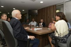 APEOESP recebe visita do Ministro do Trabalho, Manoel Dias