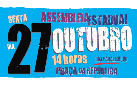 Transmissão ao vivo - Assembleia Estadual - 27/Outubro