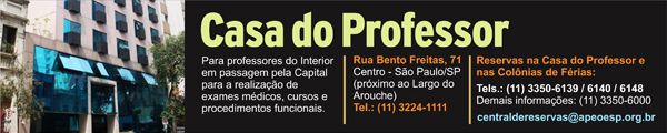 Colônia de Férias / Casa do Professor