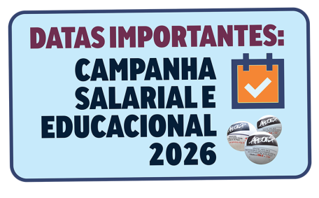 DATAS IMPORTANTES: CAMPANHA SALARIAL E EDUCACIONAL 2026