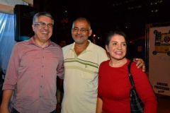 Acampamento dos professores recebe visita de Alexandre Padilha,  Secretário Municipal de Relações Governamentais de São Paulo