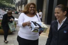 Ação dos professores no Iguatemi