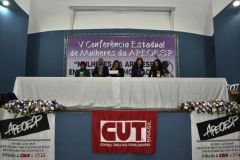 V Conferência Estadual das Mulheres - 12 e 13/08/2016