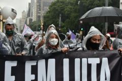 Caminhada pela vida contra as aulas presenciais - 26/02/2021