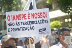 Ato em defesa do Iamspe - 25/11 - Ibirapuera
