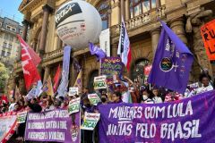 Caminhada Mulheres em Defesa da Democracia - Centro/SP - 13/08/2022