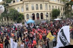 11/02 - Ato em Defesa dos Direitos dos Professores - Praça da República