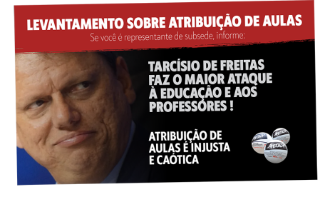 ATRIBUIÇÃO DE AULAS: DENUNCIE PROBLEMAS