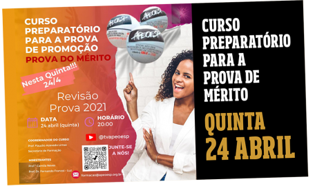 Curso Preparatório para a Prova de Promoção - Prova do Mérito