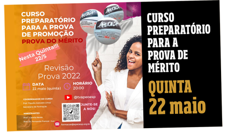 Live de Lançamento do PerCurso APEOESP Preparatório para o PSS da SEE-SP e Divulgação do Plebiscito Popular Por Um Brasil Mais Justo