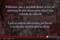 Violência nas escolas