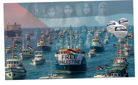 PELA LIBERTAÇÃO DOS ATIVISTAS DA FLOTILHA DA LIBERDADE SEQUESTRADOS POR ISRAEL